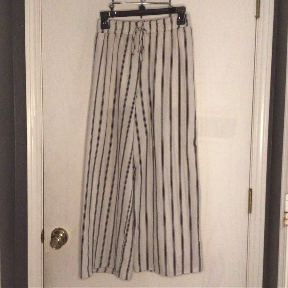 Lined Striped pants